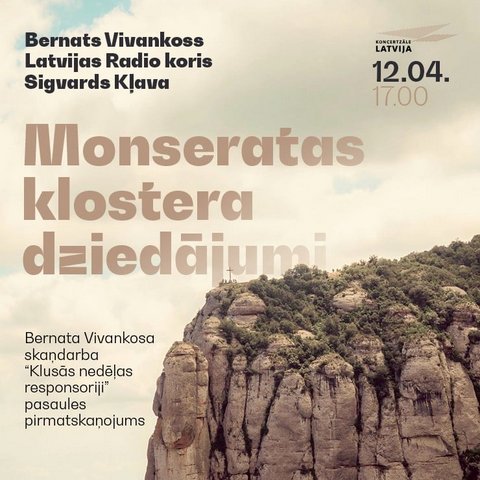 Vēl 6 vietas! 12.04. | Ekskursija VENTSPILS pavasaris un STALDZENES stāvkrasts! Monseratas klostera dziedājumi. Bernats Vivankoss un Latvijas Radio koris. Uz Pasaules pirmatskaņojumu!